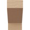 Ekena Millwork 11"W x 11"D x 22"H Wide Clemmons Rough Cedar Woodgrain TimberThane Corbel, Primed Tan CORUR11X11X22CLERCPR - alternate 4